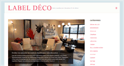 Desktop Screenshot of labeldeco.net
